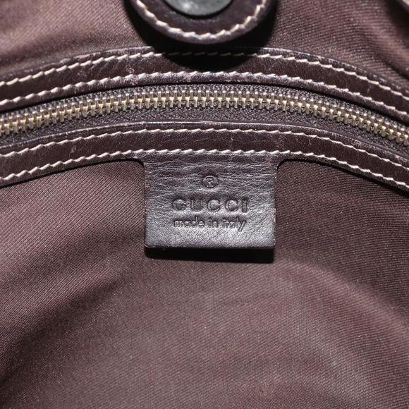 GUCCI GG Crystal Tote Bag Brown 223964 Auth KD062 - Picture 14 of 16